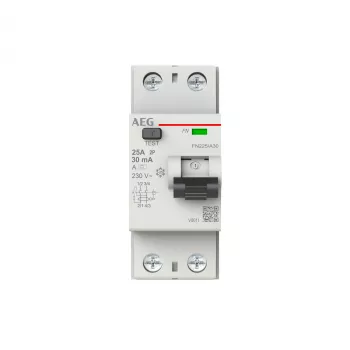 Interruptor diferencial AEG Power Solutions FN225/A30 2P tipo A 25A 30mA