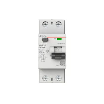 Interruptor Diferencial AEG Power Solutions FN240/A30 2P Tipo A 40A 30mA