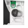 Máquina de lavar roupa AEG (carga frontal), 8kg, branco