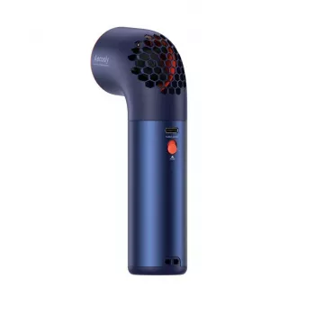 Ventilador de mão de alta velocidade AEL AECOOLY Aero Ultra azul-laranja