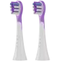 Cabeça de escova de substituição AENO ADBTH09V pack de 2 para escova de dentes sónica ADLER AD 2174, cerdas de nylon macias, branco