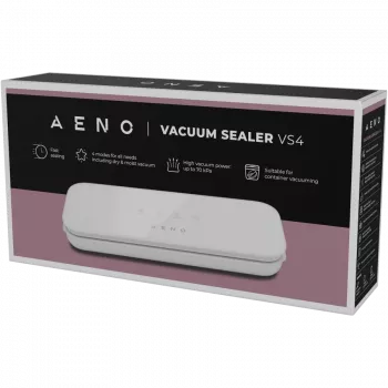 Máquina de vácuo AENO, branco, indicador LED, 230V AC, 130W, -65kPa