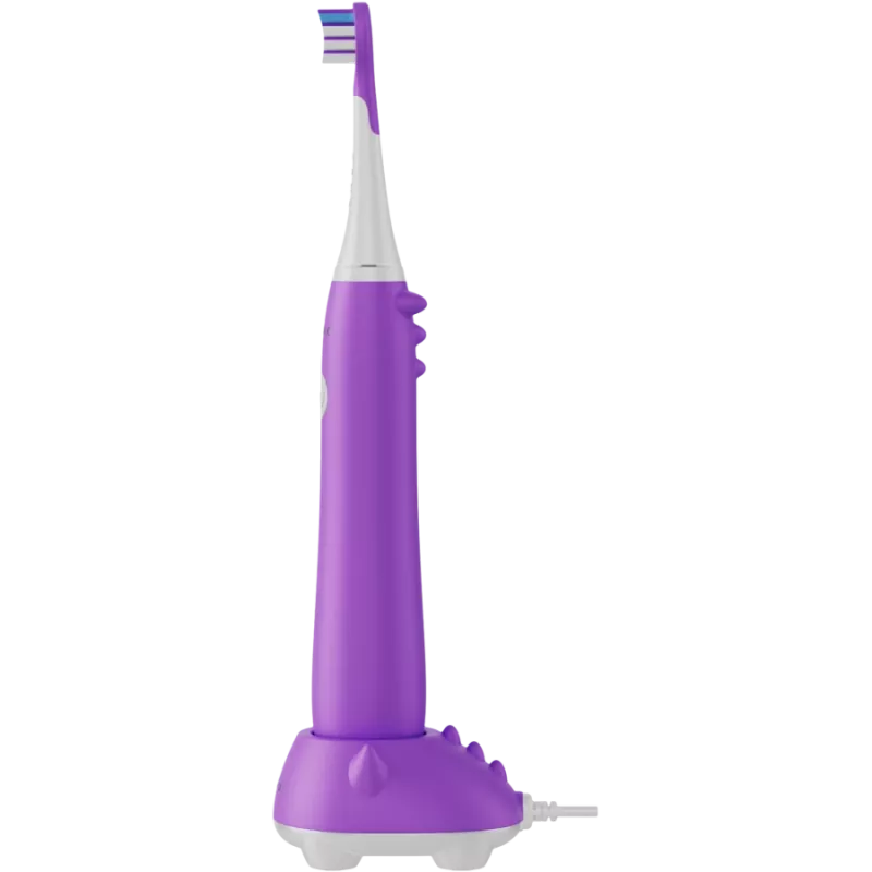 Escova de dentes sem fios AENO, violeta, 3 cabeças de escova, 600mAh, 5 modos, Smart Remind