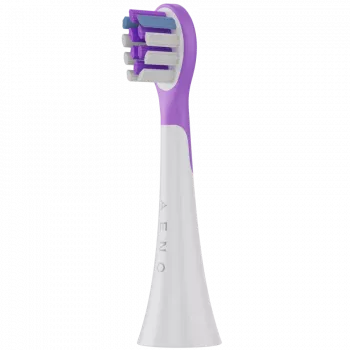 Escova de dentes sem fios AENO, violeta, 3 cabeças de escova, 600mAh, 5 modos, Smart Remind