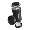 Prensa de café de viagem AeroPress Go Plus com copo isotérmico - preto