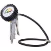 Aerotec Enchedor de pneus analógico com manómetro, 10 bar / 145 PSI, manómetro emborrachado, mangueira de 40 cm, engate rápido 2005759