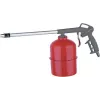 AEROTEC Pistola de pintar pneumática com depósito de aço de 1L, caixa em metal leve 2010102