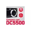 AGFA DC5500 Máquina fotográfica digital preta