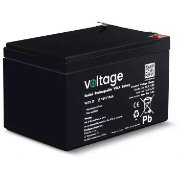 Bateria AGM Voltage 12V 12Ah VE12-12 (vida útil 6-9 anos)