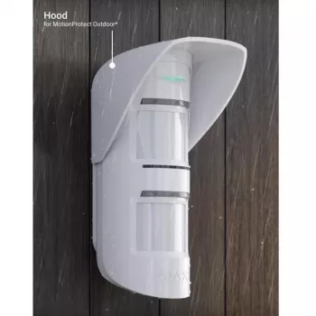 AJAX Cobertura de proteção para MotionProtect Outdoor (Branco)