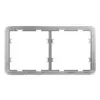 AJAX Smart Switch moldura 2 módulos branco 52188