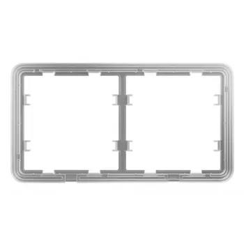 AJAX Smart Switch moldura 2 módulos branco 52188