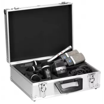 AKG DRUMSET PREMIUM - Conjunto profissional de microfones para bateria