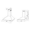 Exaustor Telescópico AKPO WK-4 CLASSIC MINI 60 INOX 60 cm Prateado