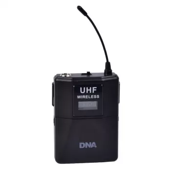 DNA VM Sistema de microfone sem fios com bodypack e headset duplo