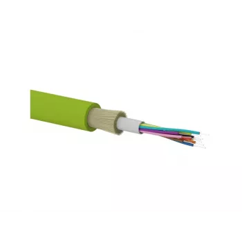 ALANTEC FOK-U16G-MM-5-B Cabo de Fibra Ótica Multimodo OM5, 16 Fibras, 50/125 µm, B2ca, LSOH, FireHardy, Universal