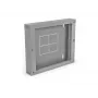 ALANTEC Traseira oscilante para armário SW-18U-600-450-01-S, cinzento, 150 mm