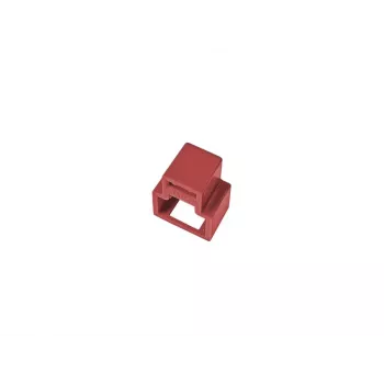 ALANTEC Ficha RJ45 com bloqueio Vermelho Pack de 24 com chave de remoção