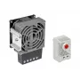Aquecedor com ventilador ALANTEC SA-H-100-T-01 100W com termostato para caixa exterior