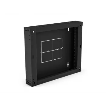 Parte traseira (dobradiça/inclinação) ALANTEC SA-SSW-6U-02-C para armários SW-6U-600-450-01-C, preto 150mm