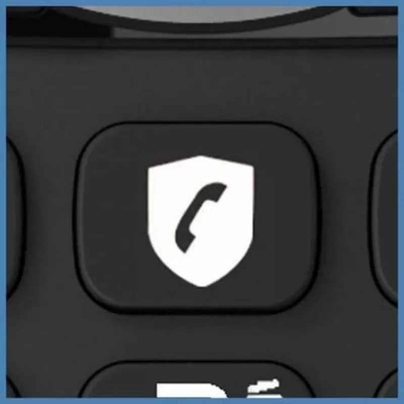 Alcatel 8517110010 telefone sem fios DECT com retroiluminação âmbar de 1,5 polegadas
