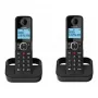 Alcatel F860 Duo Telefone sem fios DECT, preto