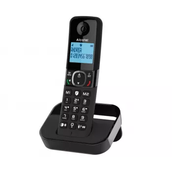 ALCATEL F860 EU Telefone sem fios DECT, preto ATL1423396