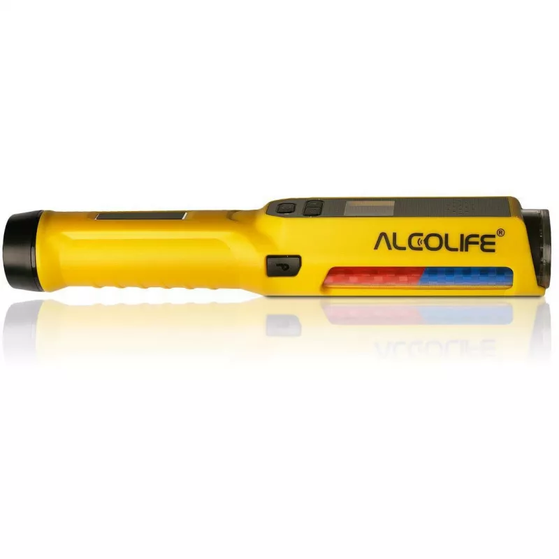 Alcoolímetro AlcoLife F8 Amarelo