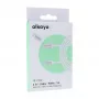 ALKAYA Speed Flex Cabo de Dados Trançado 65W 1m Branco (CL-60006)