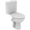 Sanita de embutir Alpha com autoclismo Dual-Flush, branco, 370x640x765 mm
