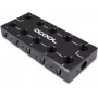 Alphacool ES Distro Plate Parallel C5 (13024), 22x G1/4, Preto