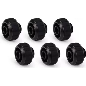 Alphacool Apex Grip Fitting de Compressão 16/10mm G1/4 Preto pack de 6 14923