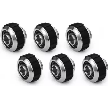 Alphacool Apex Grip Fitting de Compressão 16/10mm G1/4 Cromado - pack de 6 14924