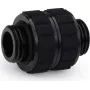 Alphacool Apex Grip adaptador duplo macho G1/4 rosca macho para rosca macho rotativo preto 14809