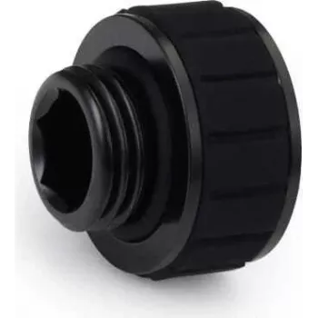 Alphacool Apex Grip extensão 10mm macho para fêmea G1/4 polegadas preto (14811)