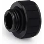 Alphacool Apex Grip extensão 10mm macho para fêmea G1/4 polegadas preto (14811)