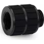 Alphacool Apex Grip Conector de extensão 20 mm rosca macho para rosca fêmea G1/4 polegadas preto (14812)