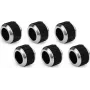 Alphacool Apex Grip HardTube 16mm G1/4 Cromado Conjunto de Fittings de Compressão, pack de 6 14930