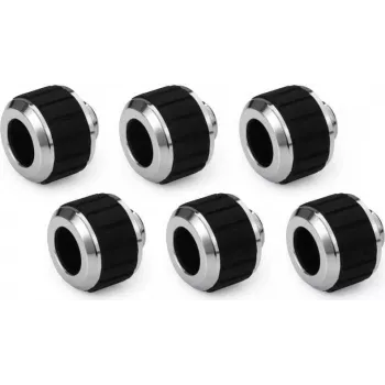 Alphacool Apex Grip conexão de compressão HardTube 13mm G1/4 cromado - pack de 6 14927