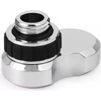 Alphacool Apex Grip Offset Adaptador 16mm macho/fêmea G1/4 rotativo cromado 14892