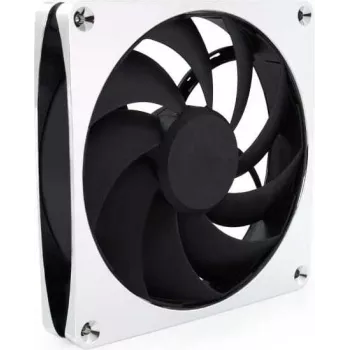 Alphacool Apex Stealth Ventoinha Metálica 2500 RPM Cromado 140x140x25mm PWM