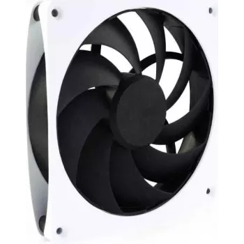 Alphacool Apex Stealth Ventoinha metálica 2500 rpm branca 140x140x25mm PWM rolamento hidrodinâmico