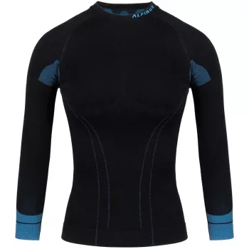 Sweatshirt térmico Alpinus Tactical Base Layer mulher preto-azul GT43210 M