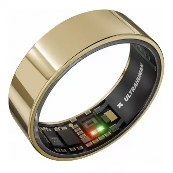 Anel inteligente Ultrahuman Ring AIR, tamanho 11, Bionic Gold
