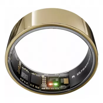 Ultrahuman Ring AIR Anel inteligente, tamanho 13, Bionic Gold