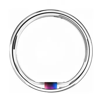 Ultrahuman Ring AIR Smart Ring, tamanho 11, Space Silver