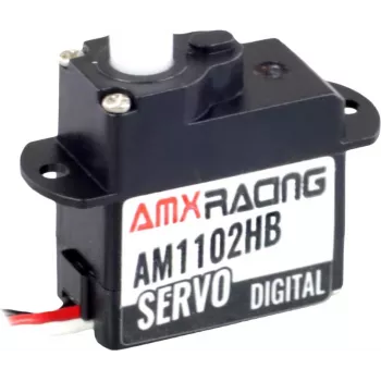 AMEWI 28999 servo analógico standard com engrenagens de plástico para modelos RC