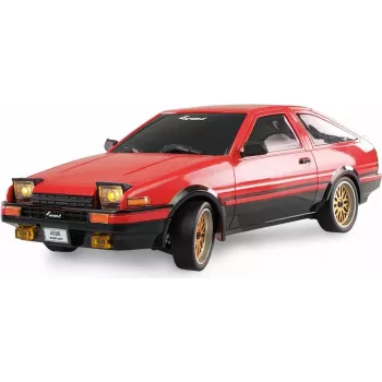 AMEWI AE86 carro de drift 1:18 RTR vermelho