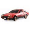 AMEWI AE86 carro de drift 1:18 RTR vermelho