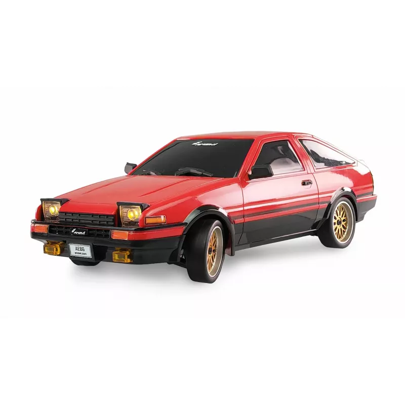 AMEWI AE86 carro de drift 1:18 RTR vermelho